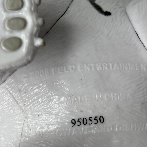 Ringling Bros Greatest Show On Earth White Tiger Figural Mug Cup 2008 Circus - Picture 7 of 8